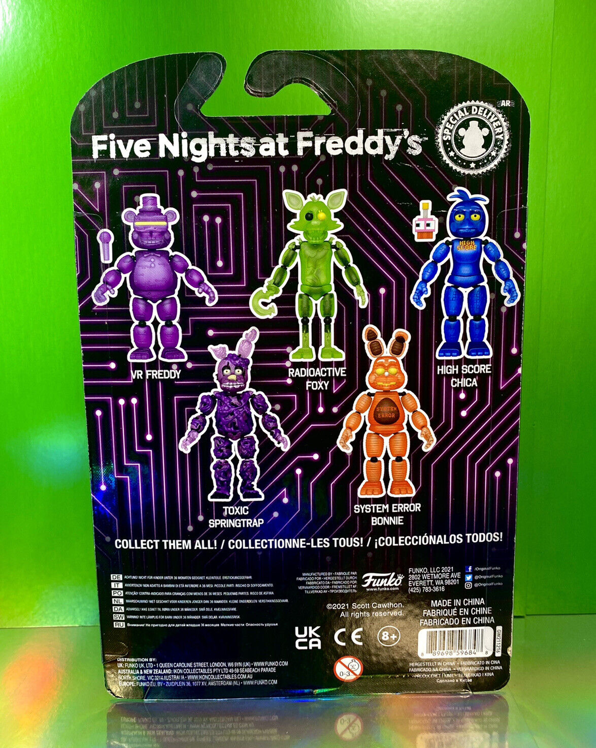 Lançamento de 2023: Foxy e Freddy Fazbear Blacklight Funkos adicionam –  PPJoe Pop Protectors