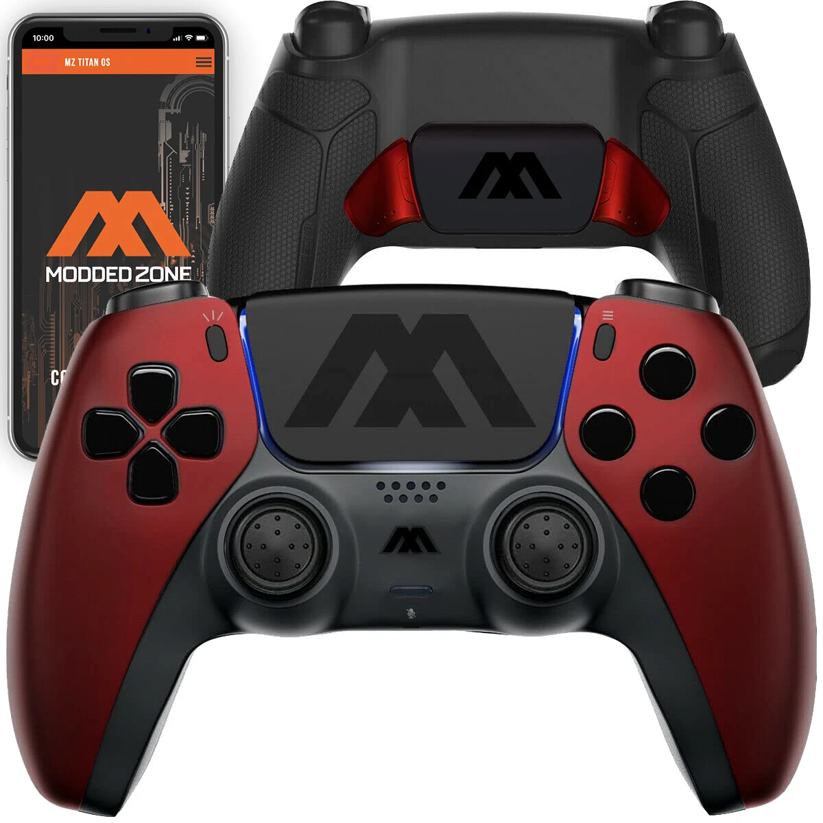 Red MZ Extreme Anti-recoil Modded Controller Remap Paddles Hair Triggers |  eBay