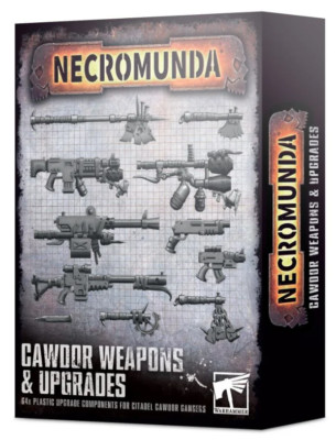 40K Necromunda Cawdor Gang Weapons + Upgrades Sprue  Warhammer Flamers