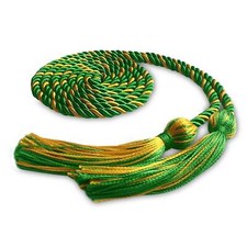 Endea Graduation Single Honor Cord Green/Gold for High School  College