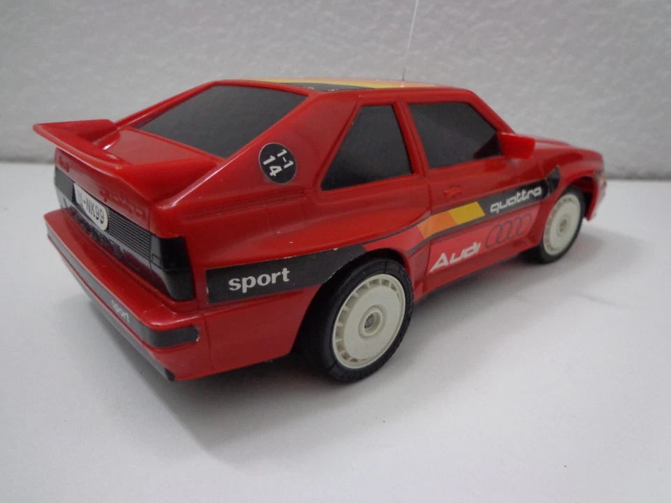 Technotoy NIKKO Audi Quattro RC-System 1984 R-368 Made in Singapore - Rar selten - Bild 3 von 4