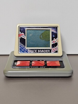 Space Invader,Vintage,Mini Console LCD Game,Gebraucht, Zustand:3/5