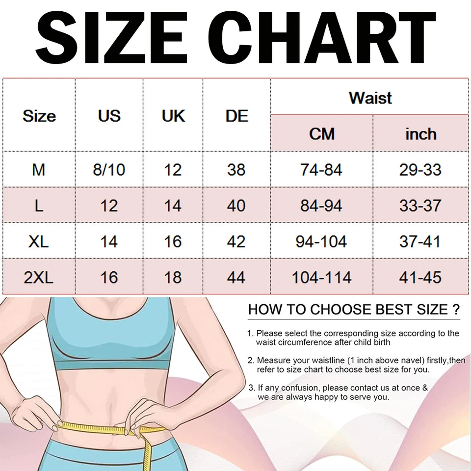 Abdominal Binder Postpartum Recovery Post Surgery C-Section Compression Belt 2XL - Image 2 of 4