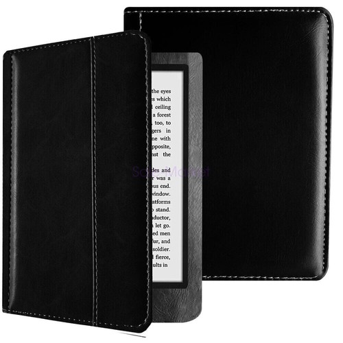 For Kindle 7th Gen WP63GW Ebook Reader PU Leather Flip Case Shockproof Cover - Picture 3 of 17
