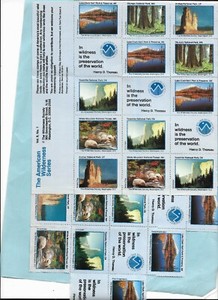 NICE  STICKERS              THE AMERICAN WILDERNESS SERIES