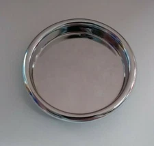 Polished Chrome 2-1/8" Friction Fit Round Finger Cup Pull Sliding Door Hardware 
