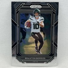 2022 Panini Prizm Football Base Card Braxton Berrios #227