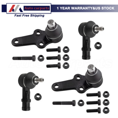 4X Lower Ball Joints Outer Tie Rod Links for Ford Focus 2006-2007 ES80580