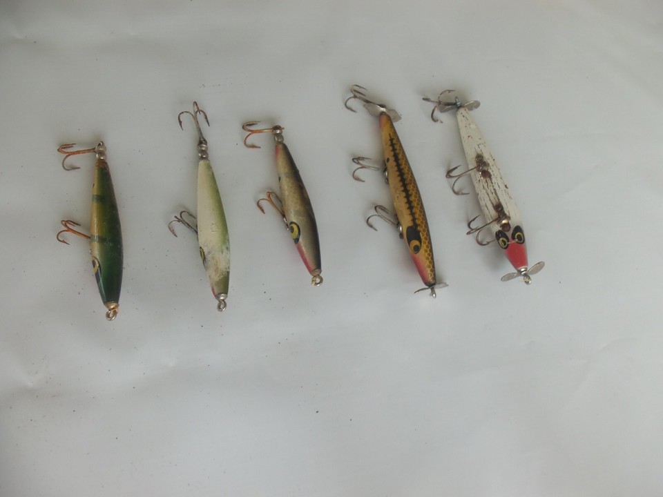 Vintage Smithwick Devil Horse Fishing Lures 3 Toothpick eBay