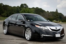 19" MRR HR3 VIP Wheels Fit Acura TL 19x8.5 / 19x9.5 5x120 Inch Silver Rims Set 4