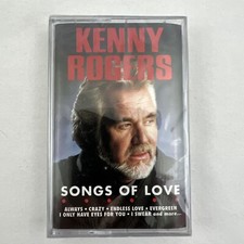 NEW - KENNY ROGERS - SONGS OF LOVE Cassette TAPE 1998 BRAND New FACTORY Sealed