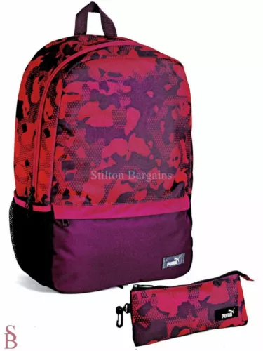 Juego de mochila y estuche lápiz Puma BTS - BNIP - mochila, escuela, gimnasio, deportes