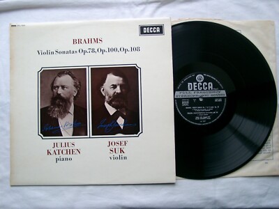SXL 6321 WBg - Brahms Violin Sonatas - Suk - Katchen LP -   LISTEN