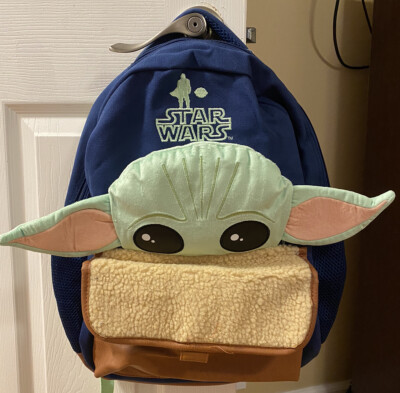 Disney Star Wars Mandalorian Child‎ Plush Backpack Disney Parks Star Wars Mandalorian Child Baby Yoda Grogu  main image 4
