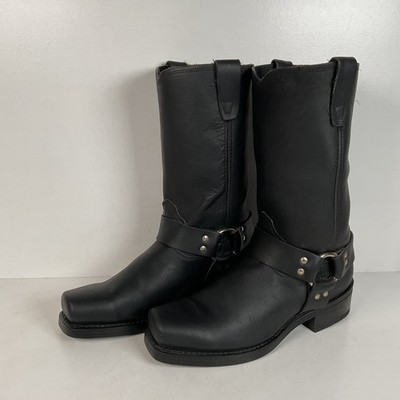 Vintage Durango Black Oiled Harness Boots | USA Made | Men s 9 EE
