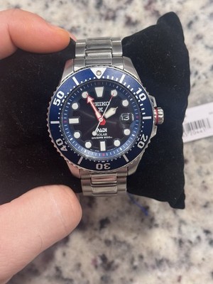 Seiko Prospex PADI Solar Blue Dial Stainless Steel Men's Watch SNE549