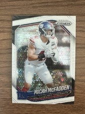 2025 Panini Prizm #95 Micah McFadden White Disco