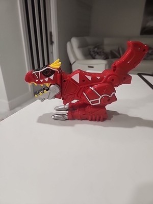 POWER RANGERS DINO CHARGE MORPHER BLASTER RED T-REX, no charger