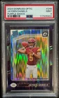 2024 Panini Donruss Optic - Rated Rookie Jayden Daniels #248 Purple Shock Prizm