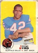 George Byrd 1969 Topps #173 Buffalo Bills