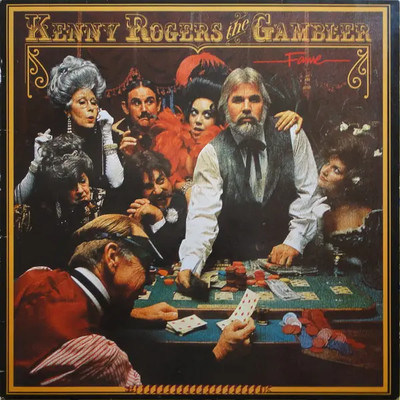 Kenny Rogers The Gambler NEAR MINT FAME Vinyl LP
