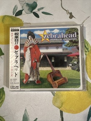 ZEBRAHEAD - STUPID FAT AMERICANS (JAPAN ONLY  RELEASE CD SRCS-2418 Sealed!