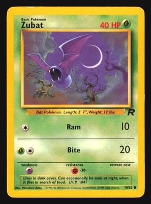 Zubat Common Team Rocket 70/82 MP