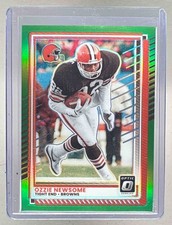 Ozzie Newsome 2025 Panini Donruss Optic #52 Lime Green Prizm /50