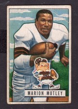 1951 BOWMAN MARION MOTLEY CARD NO:109 VG CONDTION