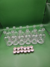 12 kleine Glasflaschen mit Schraubdeckel – 50 ml