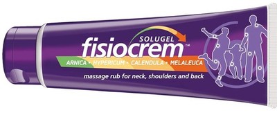 Fisiocrem Solugel Massage Rub for Neck, Shoulders and Back with Arnica 250 Ml