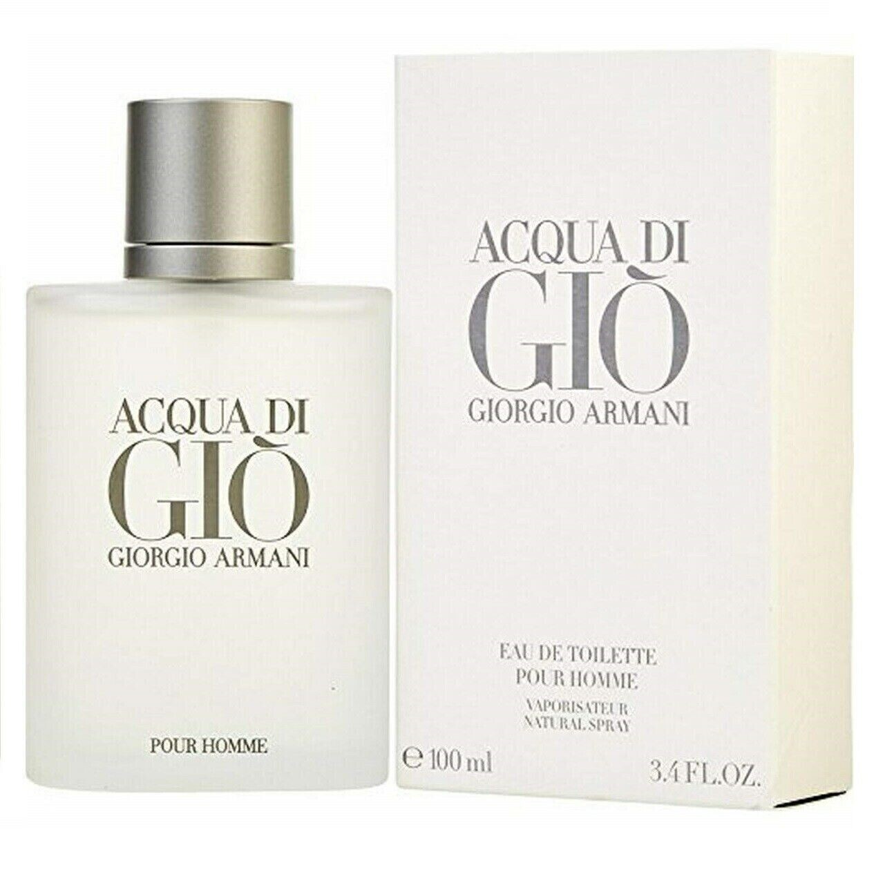 Giorgio Armani Acqua Di Gio 3.4 fl oz Eau De Toilette Spray Men's New and sealed