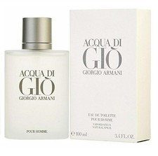 Giorgio Armani Acqua Di Gio 3.4 fl oz Eau De Toilette Spray Men's New and sealed