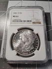 1881-O  $1  MORGAN SILVER DOLLAR  "NEW ORLEANS MINT"  NGC MS61 #2168524-016