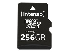 Intenso MicroSD Premium 256GB 256GB MicroSD Class 10 UHS-I 90MB/s 3423492