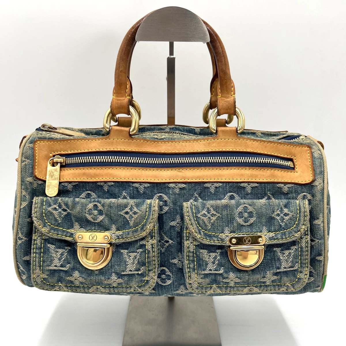 Louis Vuitton Speedy Denim Exterior Bags & Handbags for Women for