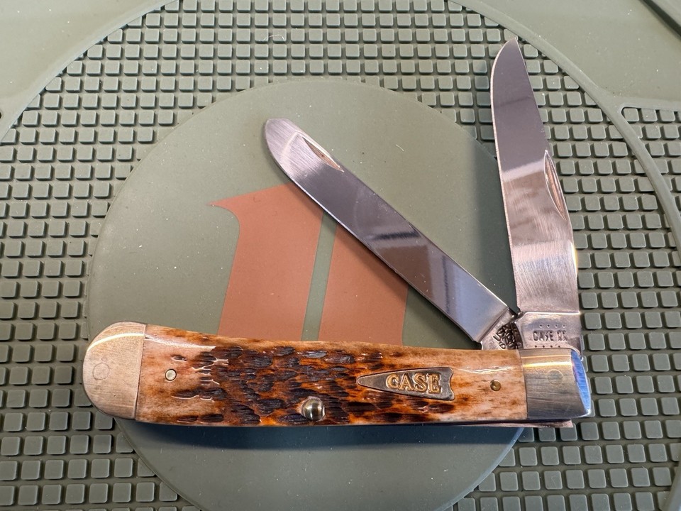 Case Bone Handle Trapper Knife | eBay