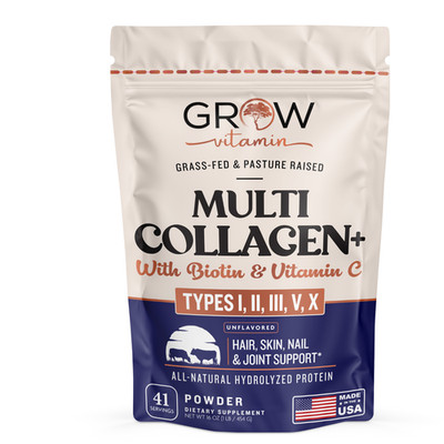 Collagen Peptides W/ Biotin - Hair, Skin, Nail, and Joint Support- 41 Servings