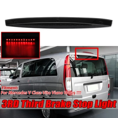 Für Mercedes-Benz Vito Viano W639 Schwarz Dritte Bremsleuchte Zusatzbremsleuchte - Bild 1 von 4
