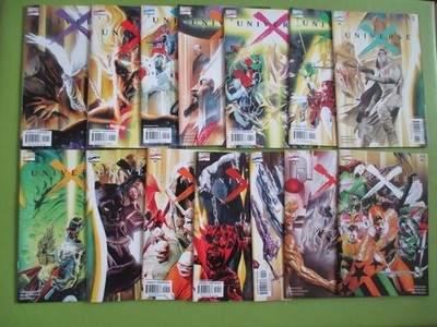 UNIVERSE X  0,1 bis 12 + Universe X Marvel Comics 2001