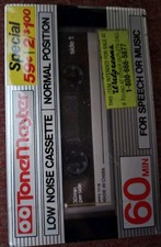 New Old Stock Tonemaster Blank Tape Sealed 60 Min