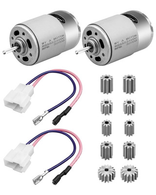 2 Pcs 18V 24V RS555 35000RPM Electric Motor Drive Engine for Power Wheel High-Sp