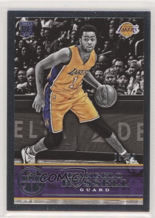 2015-16 Panini Replay 5/99 D'Angelo Russell #52 0e1b