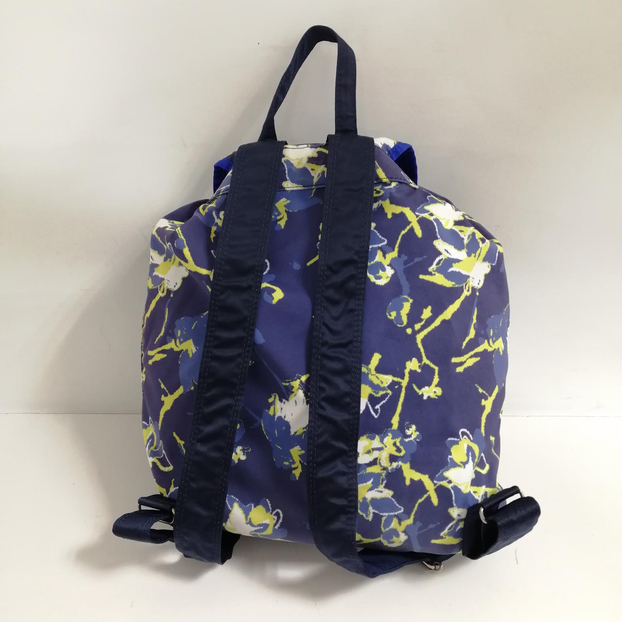 All Over Pattern Nylon Backpack Model NVY PORTER … - image 4