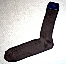 Vintage POLO Ralph Lauren cotton blend socks brown size 10-13 shoe size 6-121/2
