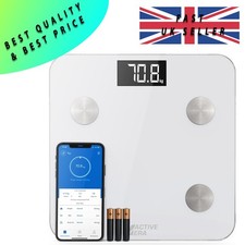 Active Era� Smart Bluetooth Body Fat Bathroom Scales | iPhone, Android, iOS App