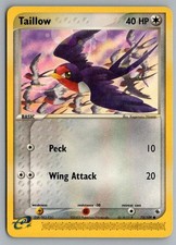 Taillow 72/109 Common Ruby & Sapphire Pokemon Lightly Played on eBay
