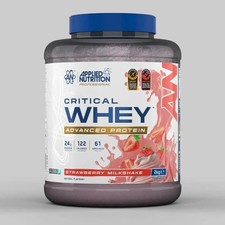 Applied Nutrition Critical Whey Strawberry Milkshake - 2kg 28.45 per kilo