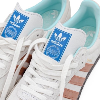 adidas Originals Samba Suede Sneakers OG Retro White 3 Stripes Trainers Men 13US