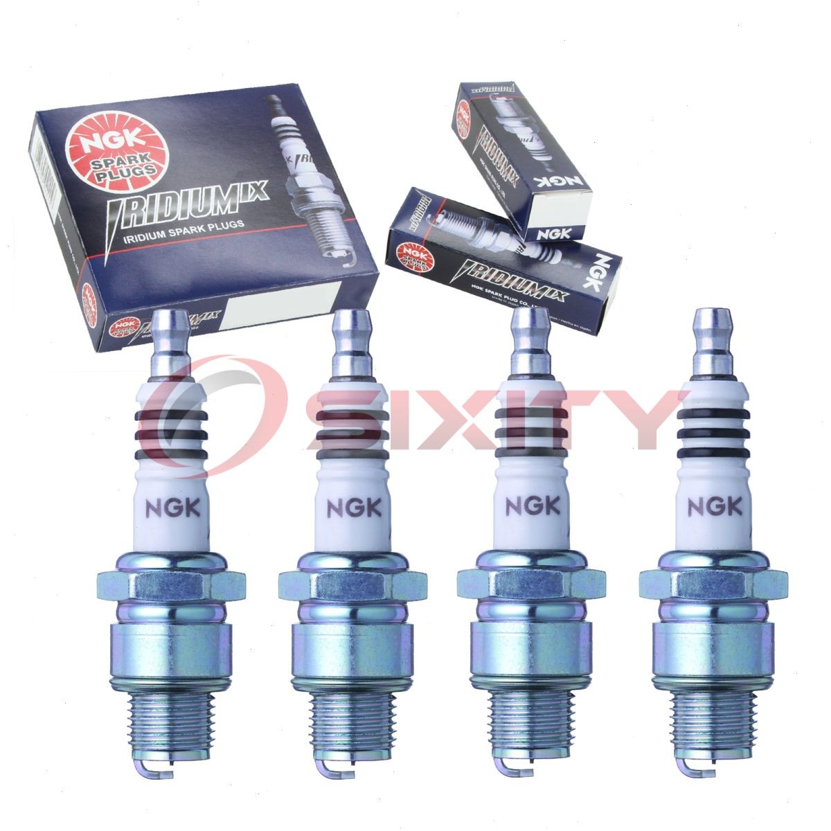 4 pc NGK 5687 BR9HIX Iridium IX Spark Plugs for W2AS W27FS-ZU W27FS-GU W27FN ya